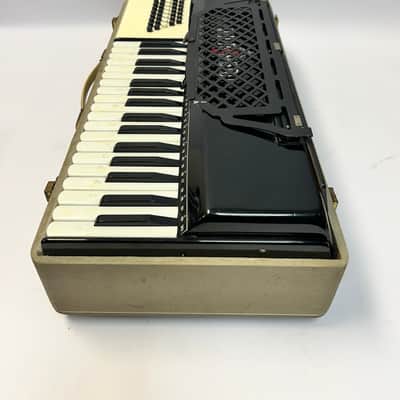 Farfisa Microrgan Made in Italy Rare 1950s-60s Functional with Legs and Lid image 9