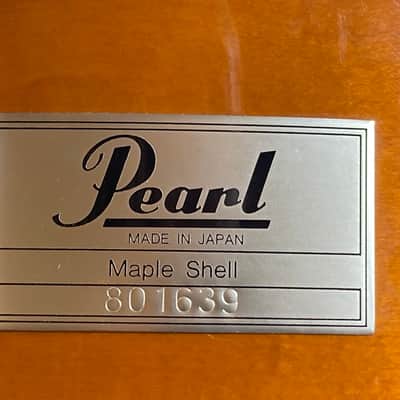 Steve Ferrone's Tom Petty and The Heartbreakers, 1990s Pearl - 6.5x14" CL-8114D Free Floating Maple Snare, Signed! image 3