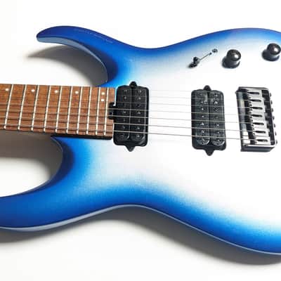 Jackson Pro Series Misha Mansoor Signature Juggernaut HT7 2018 - Blue Sky Burst image 15