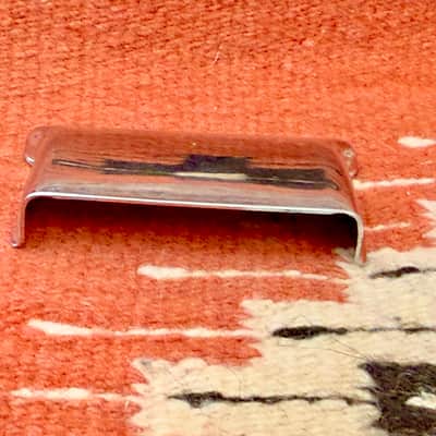 Vintage Fender Stratocaster Guitar Chrome Bridge Cover Circa 1960's 1970's image 7