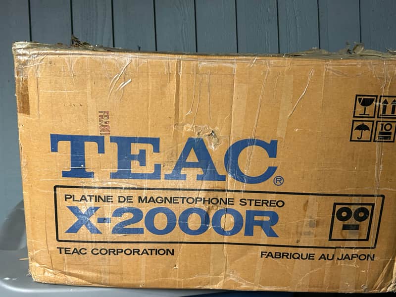 Teac X-2000R 6 head top of the line 10.5