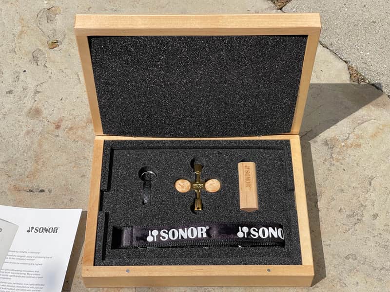 Sonor SQ2 Welcome Kit Wood Box with Gold Drum Key & Extras imagen 1