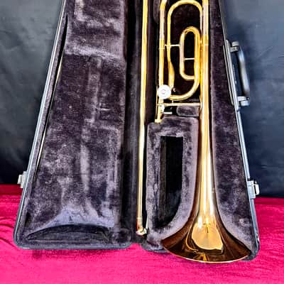 Yamaha YSL-448 G Tenor Trombone w/ F Attachment!🔥 Beautiful 🔥 image 2