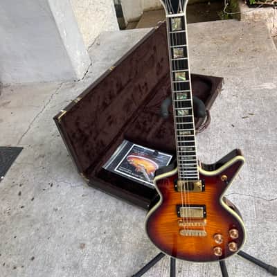 Dean USA 25th Anniversary Gold plated Cadillac 2002 - Amber Burst image 24