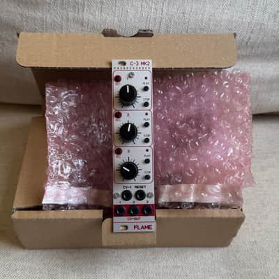 Flame C3 mk2 cv recorder/offset 2020’s - Silver/black /red image 1