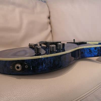 ESP Eclipse STD 2011 - Planet Blue Custom Finish - MINT + Original Case image 17