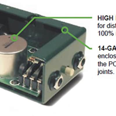 Radial Engineering ProDI Passive Instrument Direct Box Bass/Guitar/Synth Pro DI image 2