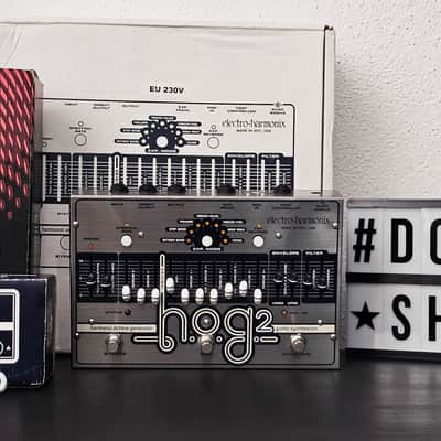 Electro-Harmonix HOG2 Harmonic Octave Generator + Foot Controller + Expression Pedal imagen 10