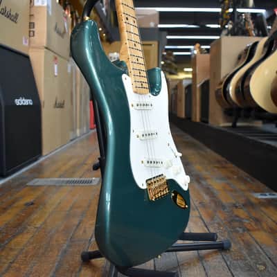 Fender Custom Shop Limited Run 1959 Stratocaster NOS Electric Guitar Sherwood Green Metallic w/Tweed Case image 2