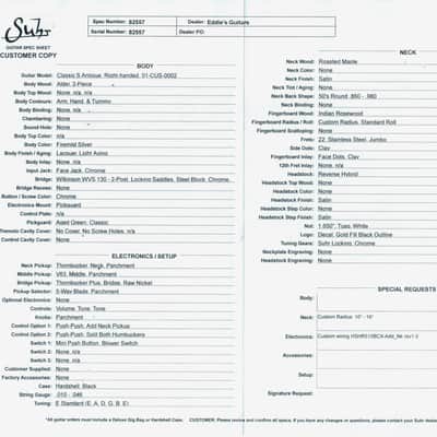 Suhr Classic S Antique Roasted - Firemist Silver image 16