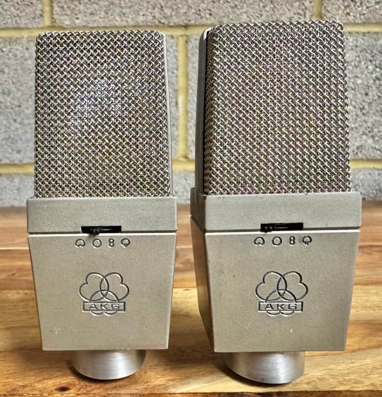 AKG 412, Brass CK12 Capsule, Pair image 1