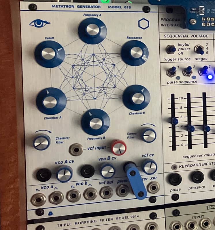 Vedic Scapes - Buchla 200 Format Metatron Generator II Model 618 image 1