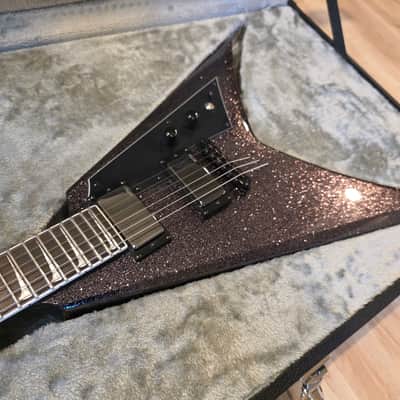 ESP LTD Kirk Hammett Signature Korina KH-V - Black Sparkle MINT Metallica image 4