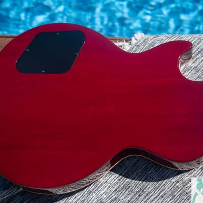 1997 Gibson Les Paul Standard Bass - Cherry Sunburst - Ebony FB - Pro Set Up w Perfect Frets/Action/Intonation - Demo Video! image 8