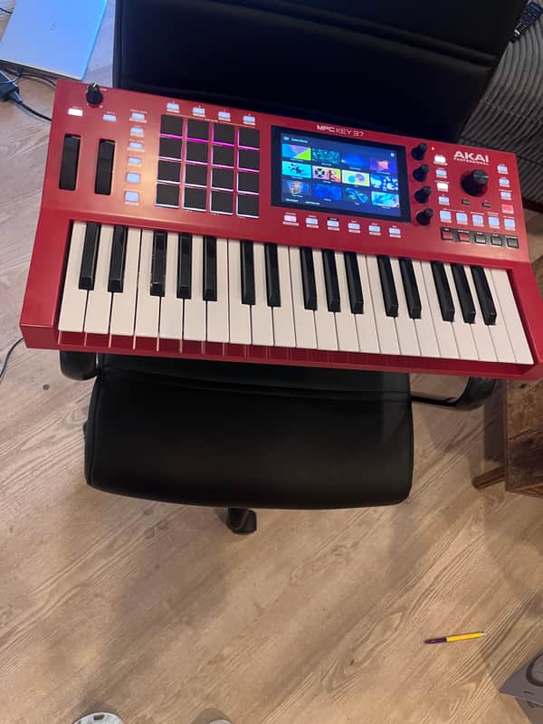 Akai MPC Key 37 Standalone Workstation Synthesizer 2024 - Present - Red image 1