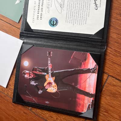 DEMO VIDEO Epiphone Joe Bonamassa Signature "Lazarus" '(US customers, tax included in shipping cost) 59 Les Paul Standard 2021 - Present - Aged Gloss image 4