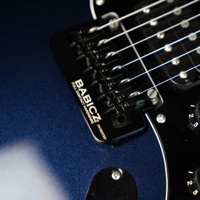 2021 Fender Stratocaster Aerodyne II (75 Anniversary), Made in Japan - Gun Metal Blue / Babicz Bridge / Pro Setup image 14