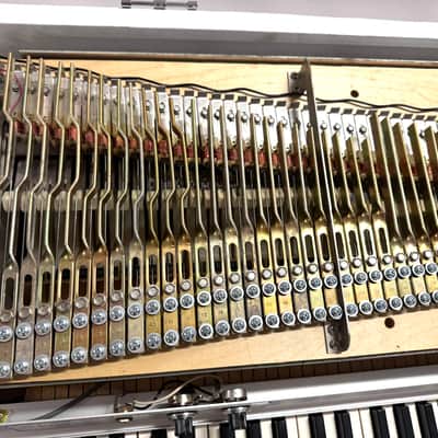 Rhodes Mark I Stage 73-Key Electric Piano, Refurbished in custom purple sparkle image 22