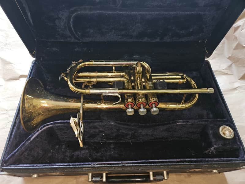 Conn Director Cornet w/ Case & mouthpiece, USA, Very Good condition image 1