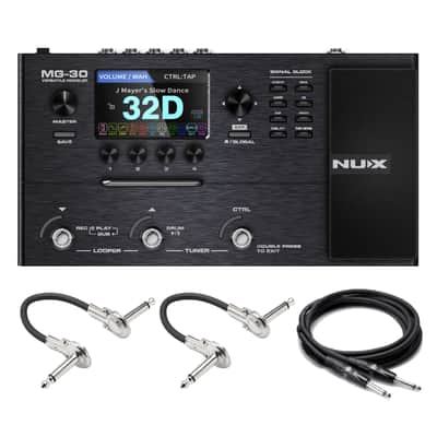 New NUX MG-30 Versatile Modeler Multi Effects Guitar Processor Pedal image 1