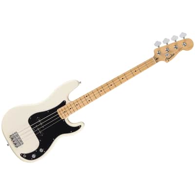 Standard Precision Bass MN Olympic White Fender image 1
