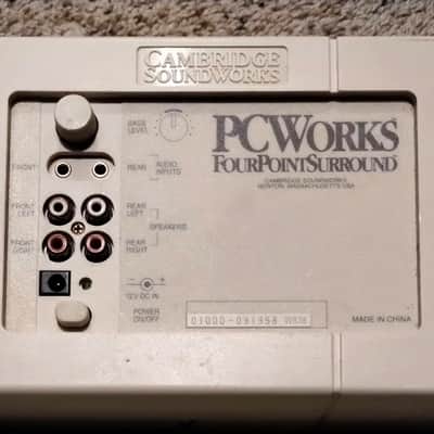 Cambridge Soundworks PCWorks Multimedia System with Subwoofer and 4 Satellite Speakers image 4