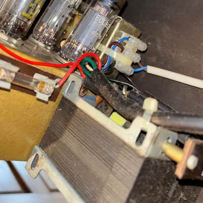 1962 Watkins WEM Westminster Tremolo 13 Watt Valve Guitar Amp (+ original tremolo pedal & amp cover, one owner from new!) image 11