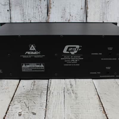 Peavey Q231F Dual 31 Band Graphic Equalizer Rack Mount EQ image 9
