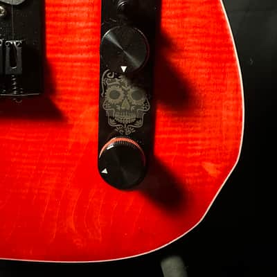 Kleincaster Custom Semi-Hollow Body Tele “Kleincaster” Handmade Custom Electric Guitar (Route 32 Gerard 2020’s - Red image 3