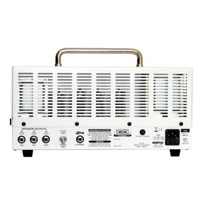 Orange - Dual Terror 30/15/7-Watt - 2-Channel Tube Head Amplifier - White Finish image 2