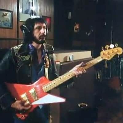 Fender Precision 1975 Explorerbird  John Entwistle - Red image 9