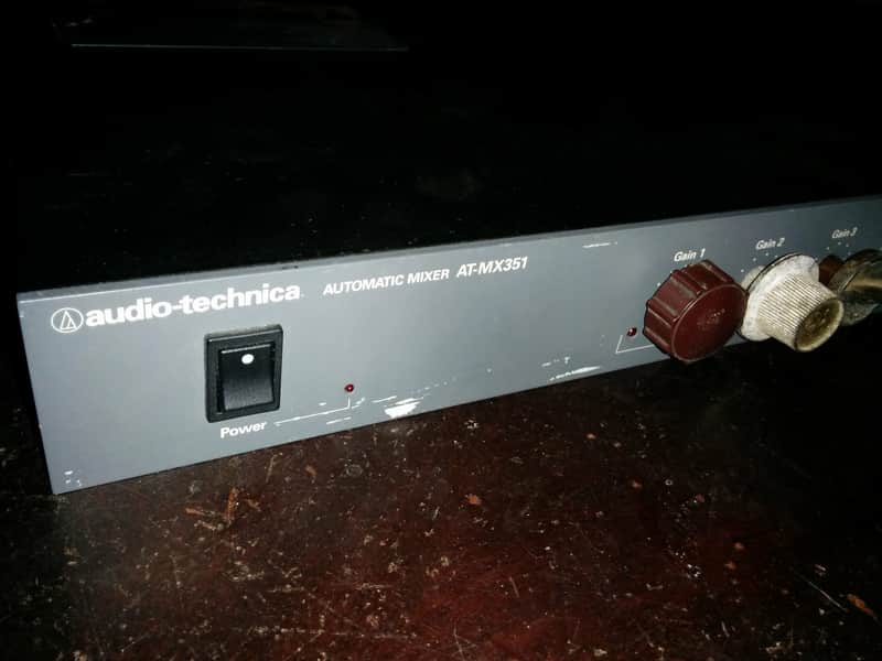 Audio-Technica AT-MX351 Automatic Mixer Silly Vintage Knobs image 1