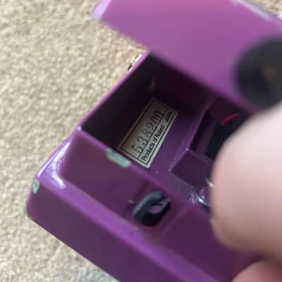 Boss BF-2 Flanger (Black Label) 1980 - 1984 - Purple image 8