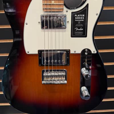 New Fender Player Telecaster HH with Maple Fretboardt - 3-Color Sunburst image 2