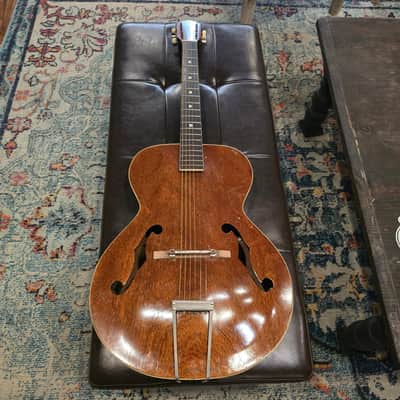1948 Kay Archtop - K-36 Super Grand Auditorium Acoustic - Mahogany w/Case image 5