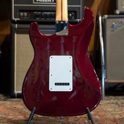 Fender Standard Stratocaster with Rosewood Fretboard 2004 - Midnight Wine image 2
