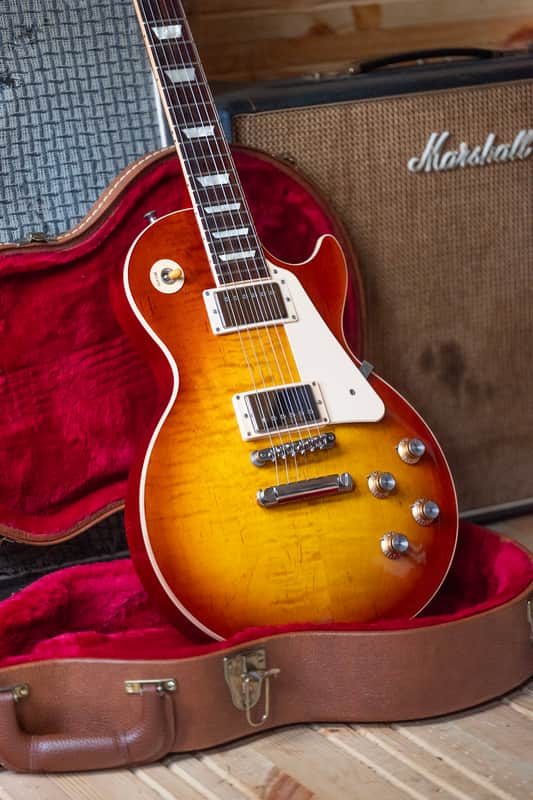 2019 Gibson USA Les Paul Standard 60s - in Iced Tea image 1