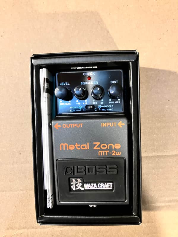 Boss Metal Zone overdrive 2022 - Black image 1