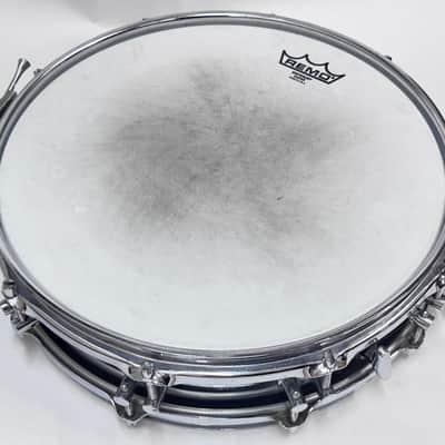 VINTAGE SONOR Phonic Series D420 Ferromanganese Steel Snare Drum 14"x4" Steel image 6