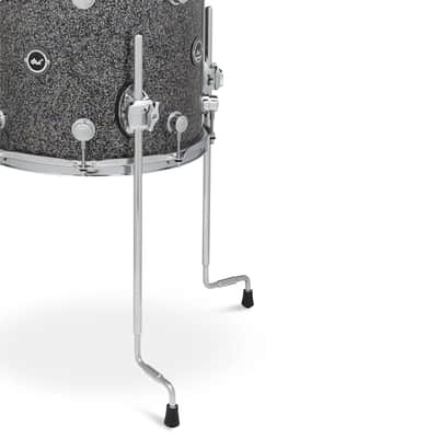DW DWe 5pc Complete Electronic/Acoustic Drum Set w/Roland V51 Black Galaxy image 6