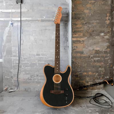 Fender Acoustasonic Player Telecaster - Brushed Black image 6