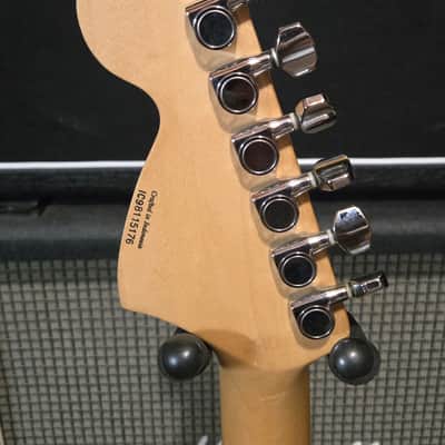 Squier Stratocaster Green and Gold Gridiron Standard Series Stratocaster 1998 image 19