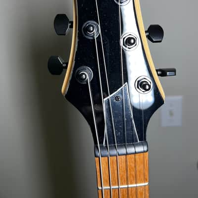 Mitchell MM100 Mini Double-Cutaway Electric Guitar - Black image 3