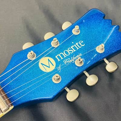 Mosrite Super Custom SC-63 326S 2010年代 Metallic Blue Electric Guitar image 6