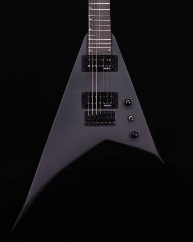 Jackson JS Series Rhoads JS22-7 RR HT, Amaranth FB, Satin Black image 1