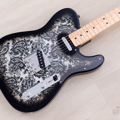 2025 Fender Limited Telecaster Black Paisley, Mint w/ Hangtags, Japan MIJ image 1