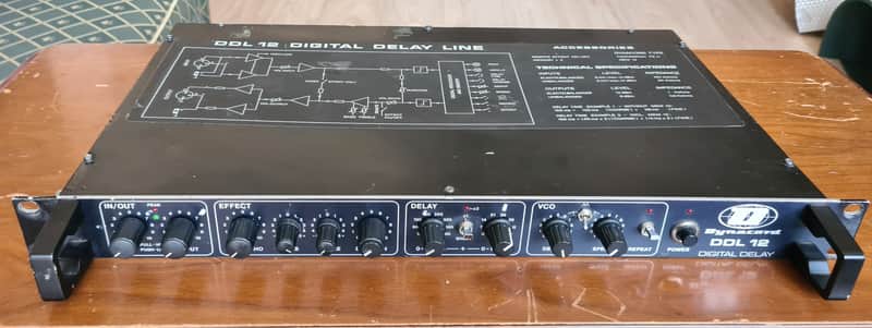 Dynacord DDL-12 rare digital delay chorus flanger VCO modulator image 1