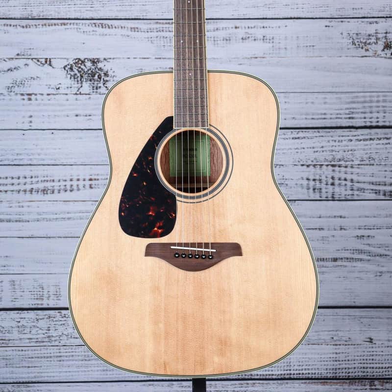 Yamaha FG820L Folk Acoustic Guitar (Left-Handed) Natural | Reverb