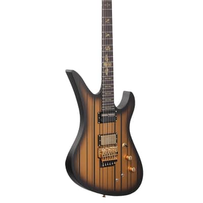 Schecter Synyster Gates Custom S Electric Guitar Satin Goldburst image 8