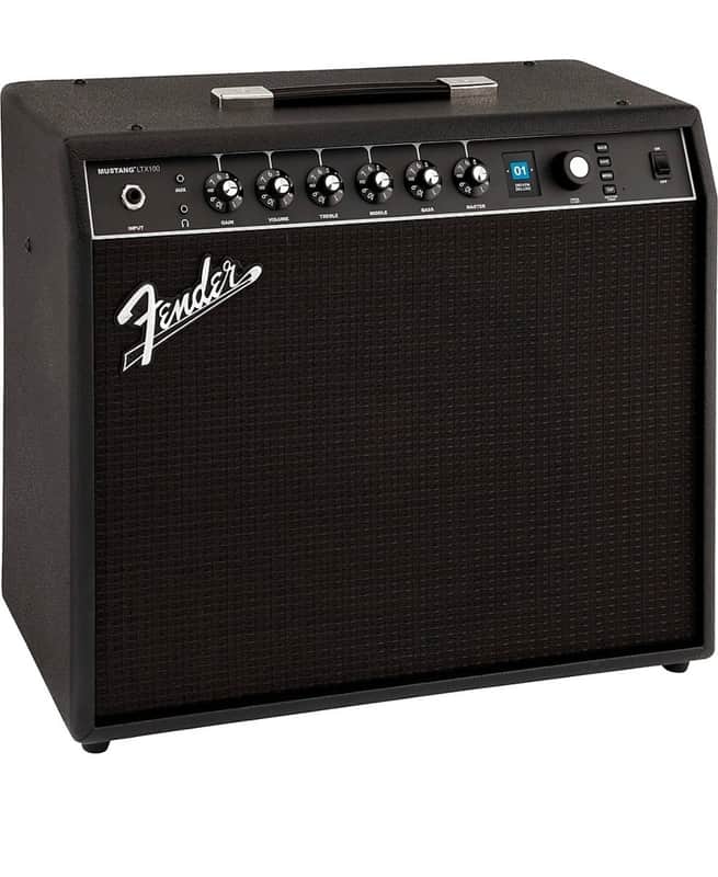 MINT Fender Mustang LTX100 100W 1x12 Combo Amp Black image 1